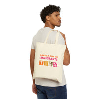 America Runs on Immigrants Tote Bag