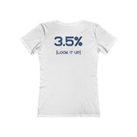 3.5% (LOOK IT UP) Women's Tee