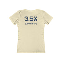 3.5% (LOOK IT UP) Women's Tee