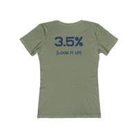 3.5% (LOOK IT UP) Women's Tee
