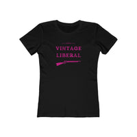 Vintage Liberal WOMENS TEE