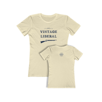 Vintage Liberal WOMENS TEE